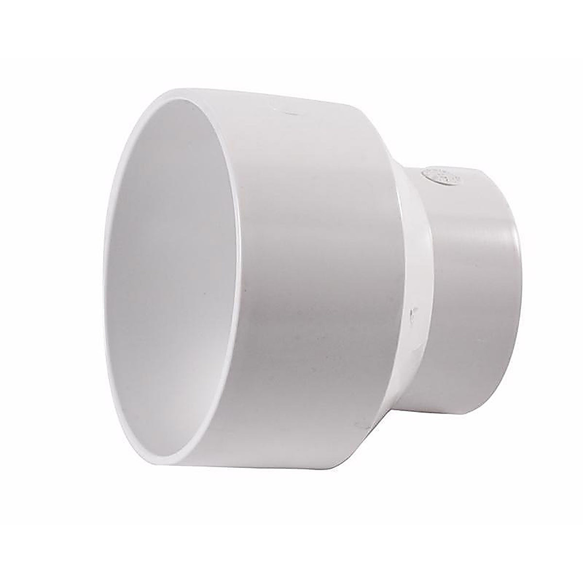 NDS - 6P07 - Schedule 35 6 in. Hub each X 4 in. D Hub PVC Reducing Coupling