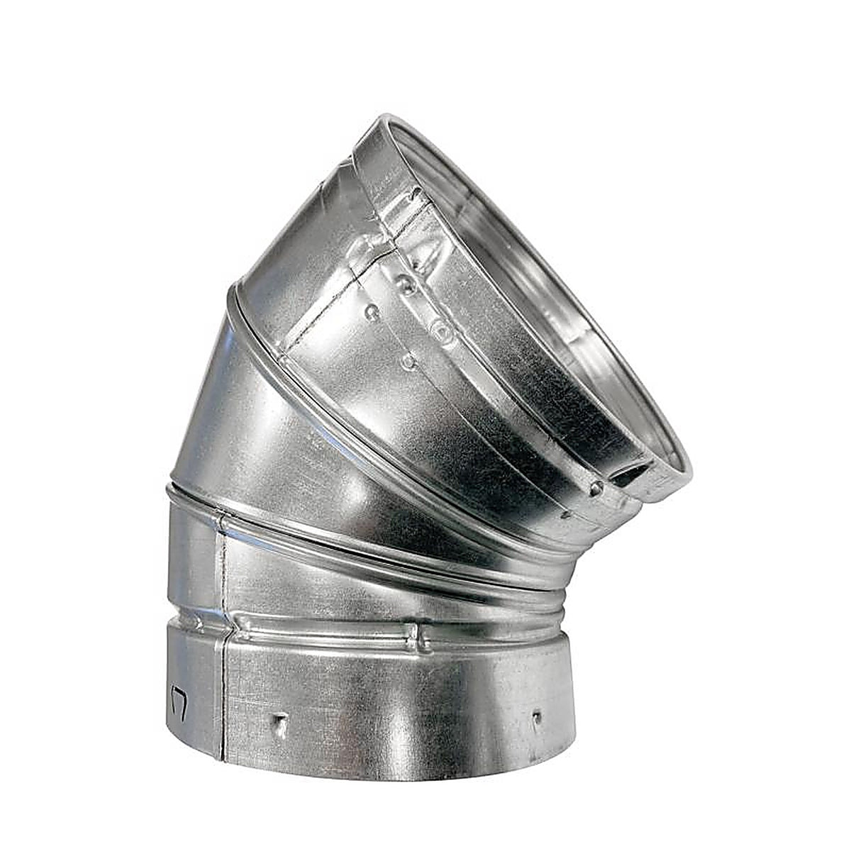 Selkirk - 104222 - 4 in. D X 9.56 in. L Aluminum/Galvanized Steel Stove Pipe Elbow