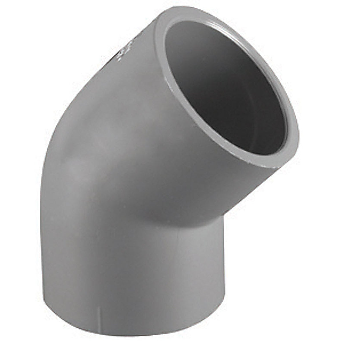 Charlotte Pipe - PVC083091400 - 80 1 in. Slip x 1 in. Dia. Slip PVC 45 Degree Elbow