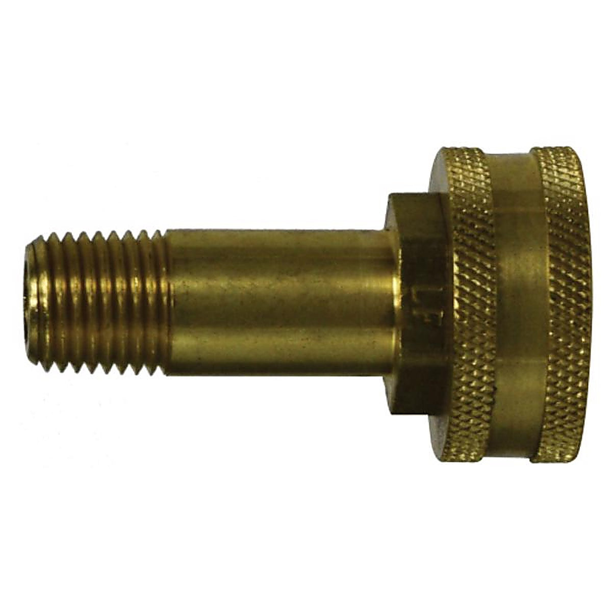 Anderson Metals - 757420-1204AH - 1/4 in. Compression in. X 3/4 in. D Female Hose Thread in. Brass Adapter