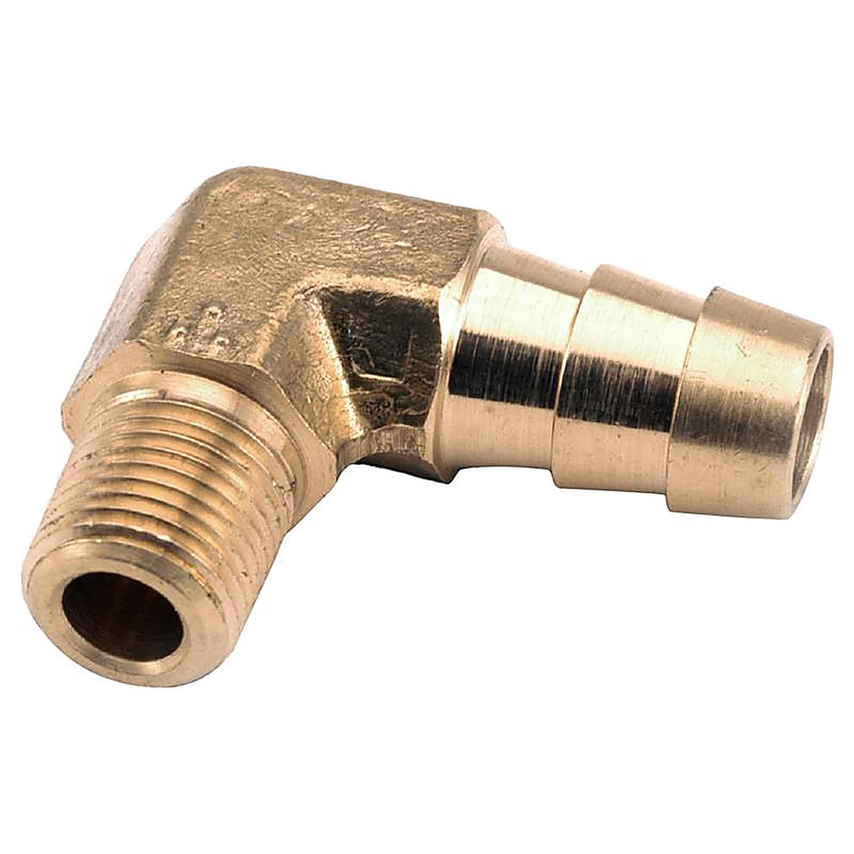 Anderson Metals - 57020-0506AH - 15/16 in. Hose Barb in. X 3/8 in. D MIP Brass Elbow