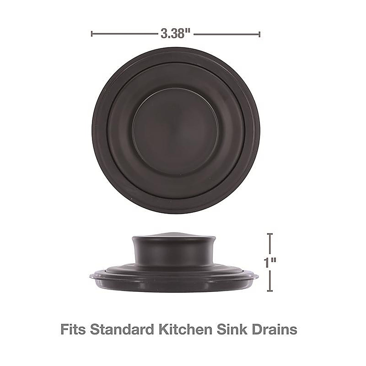 Danco - 9D00012075 - Garbage Disposal Stopper Matte Stainless Steel