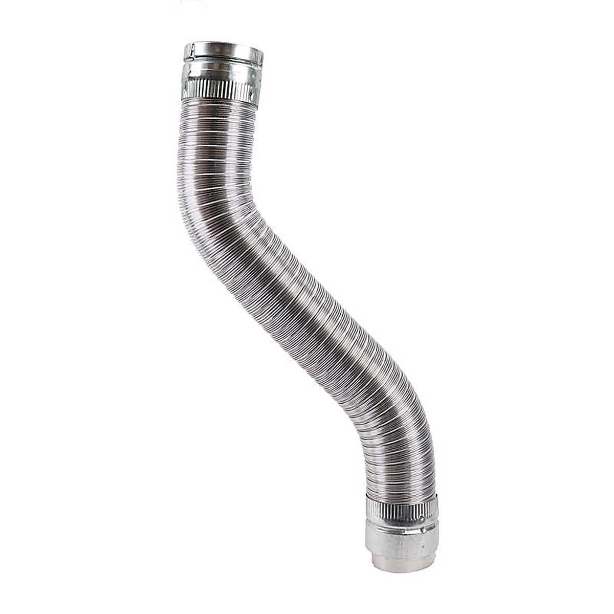 Selkirk - 4EFC-5S - 4 in. D X 60 in. L Aluminum/Galvanized Steel Gas Vent Connector