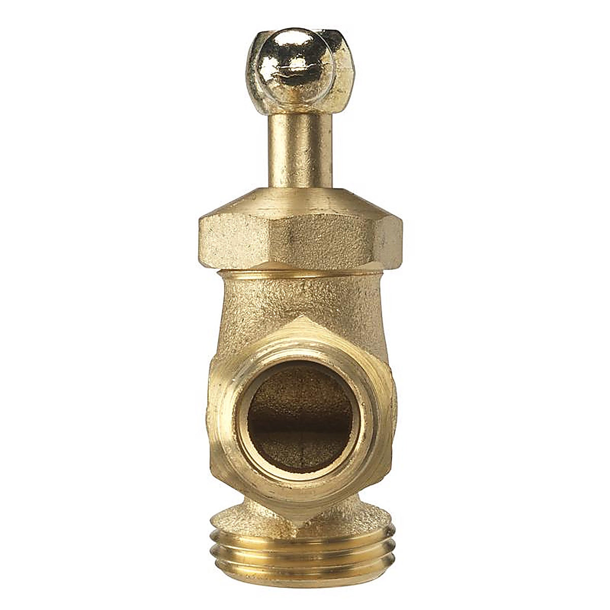 Homewerks - VHBCONC3 - 1/2 in. MIP pc X 3/4 in. MHT Brass Hose Bibb