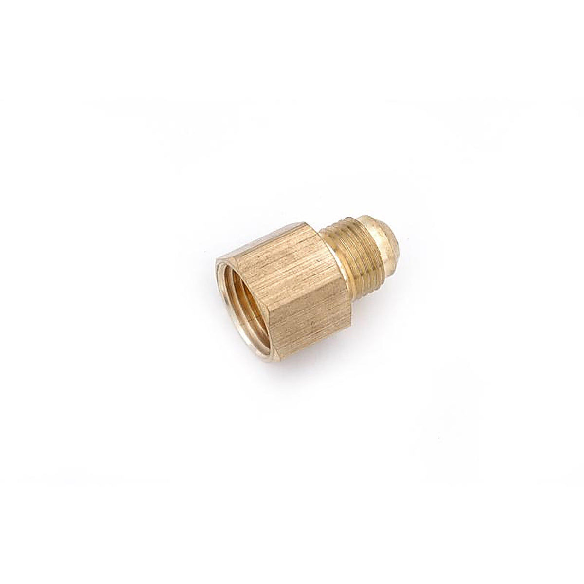 Anderson Metals - 754046-0404AH - 1/4 in. Male Flare in. X 1/4 in. D FIP in. Brass Adapter