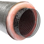 Imperial - MEA-1225-8 - 25 ft. L X 12 in. D Silver Poly Duct