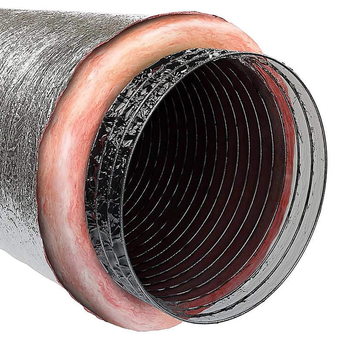 Imperial - MEA-1425-3 - 25 ft. L X 14 in. D Silver Poly Duct