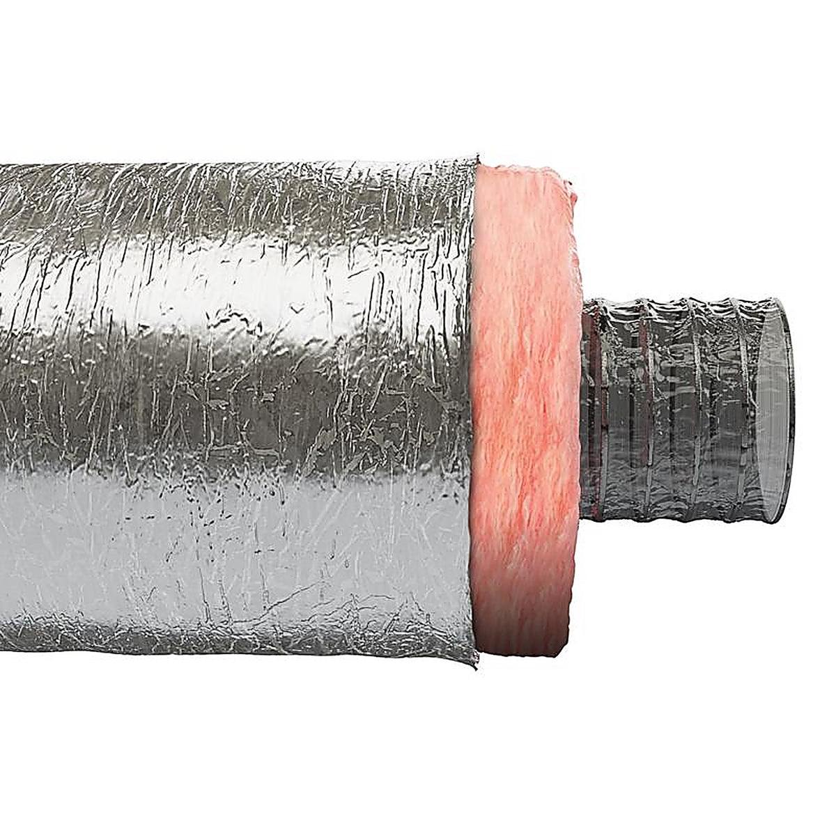 Imperial - MEA-0525-6 - 25 ft. L X 5 in. D Silver Poly Duct