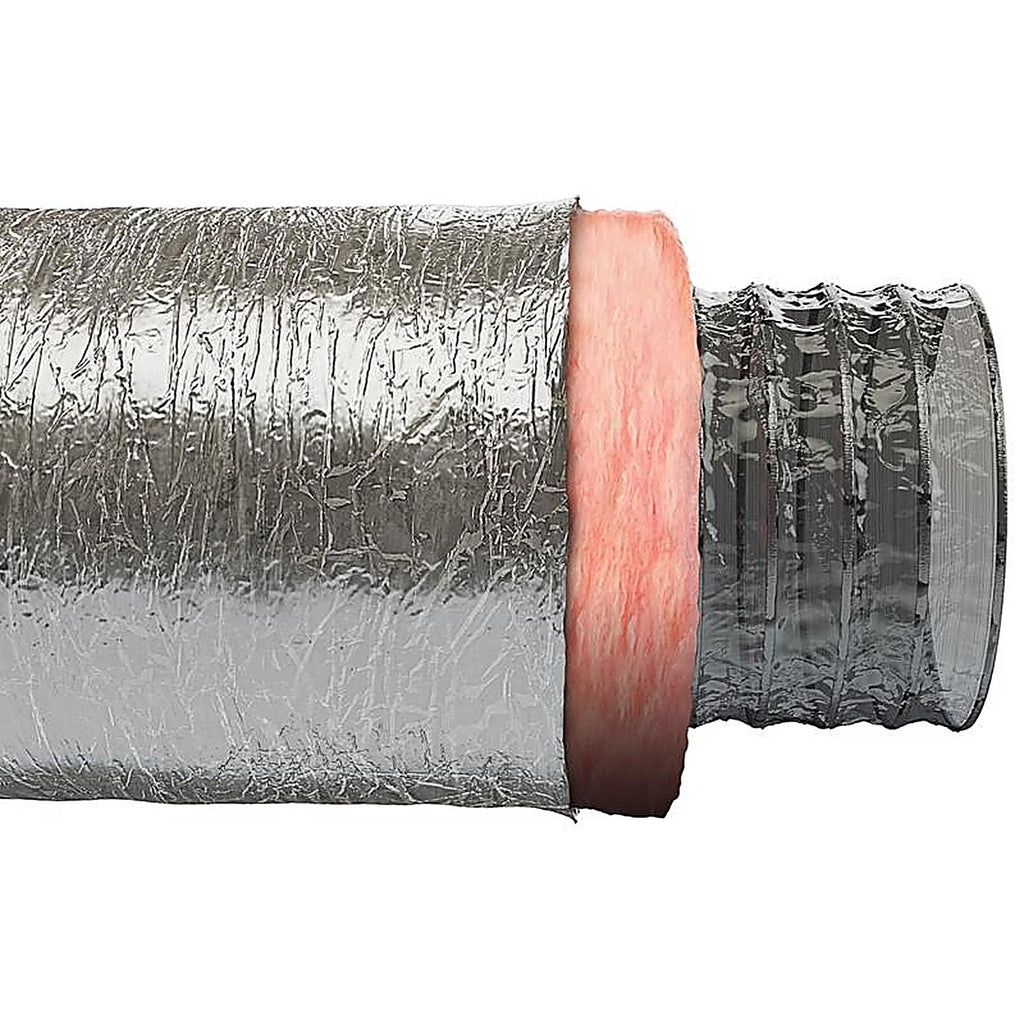 Imperial - MEA-0525-8 - 25 ft. L X 5 in. D Silver Poly Duct