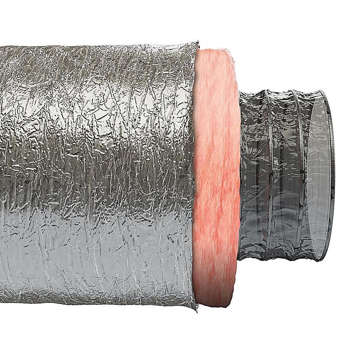 Imperial - MEA-0625-8 - 25 ft. L X 6 in. D Silver Poly Duct