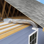 Imperial - MEA-0725-8 - 25 ft. L X 7 in. D Silver Poly Duct