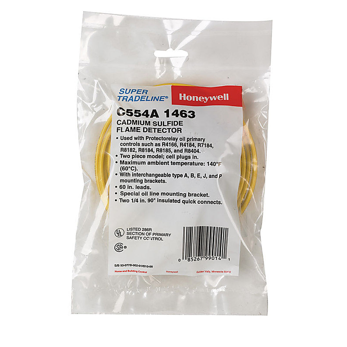 Honeywell - C554A1463 - Flame Detector