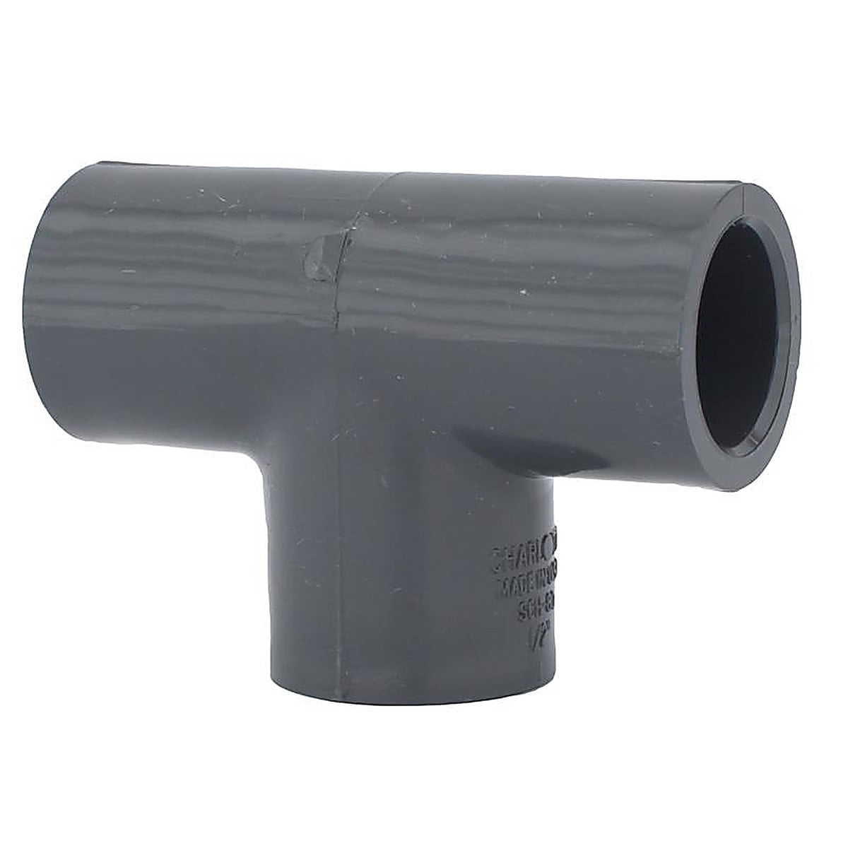 Charlotte Pipe - PVC084001200 - Schedule 80 3/4 in. Slip x 3/4 in. Dia. Slip PVC Tee