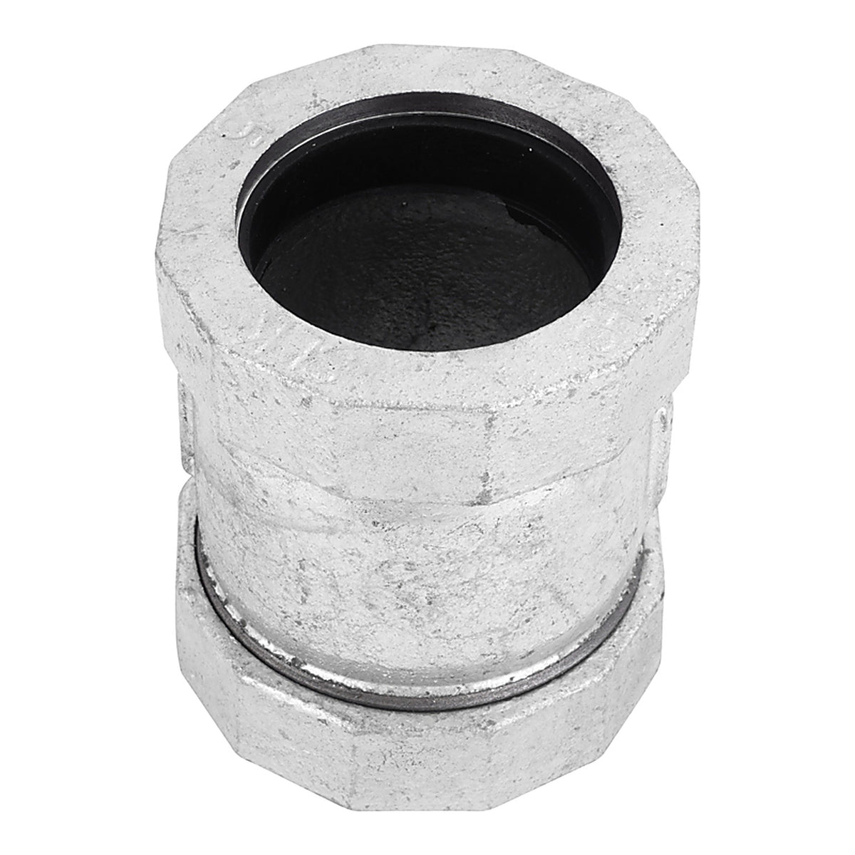 STZ Industries - 311CCL-2 - 2 in. Compression X 2 in. D Compression Galvanized Malleable Iron 3 in. L Coupling