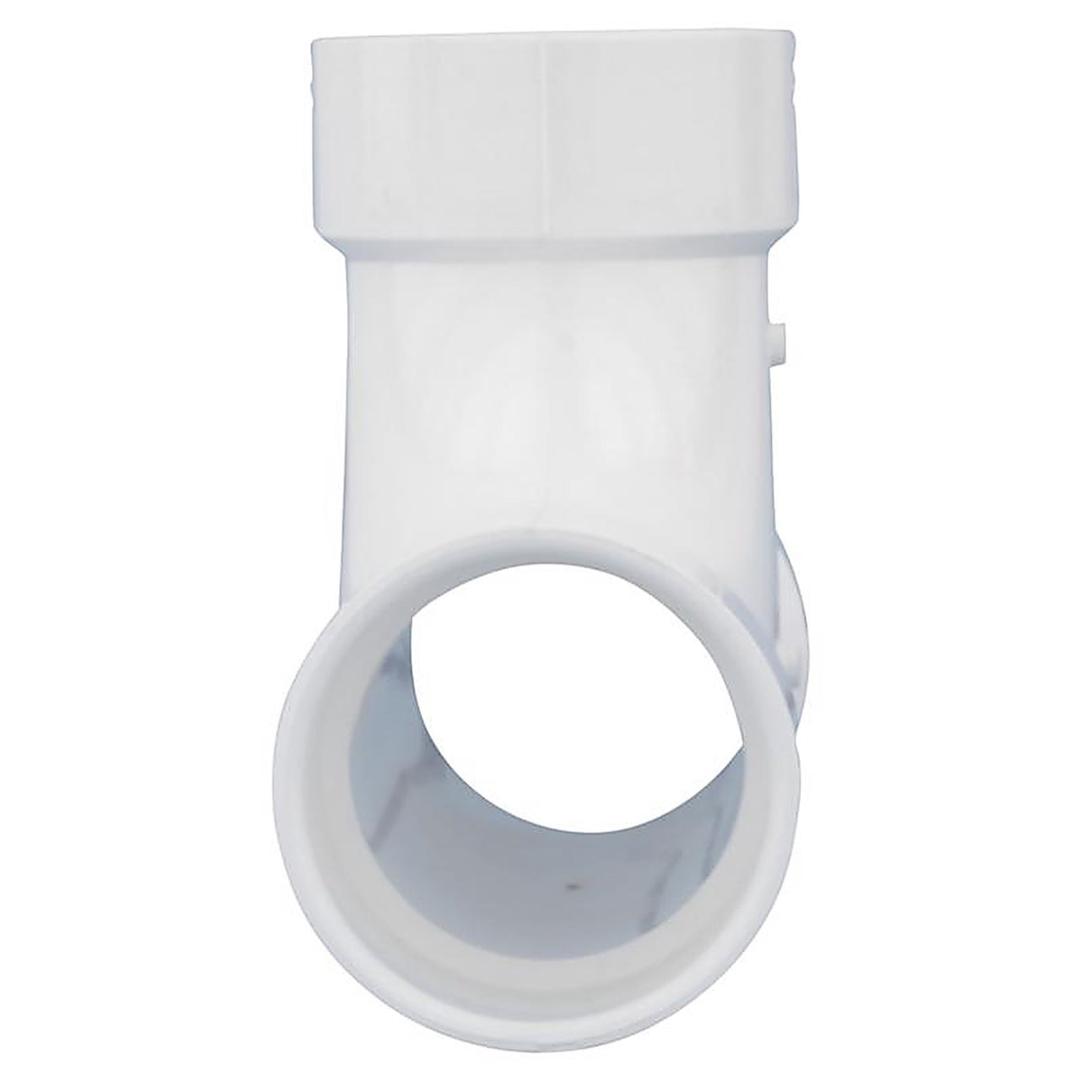 Charlotte Pipe - PVC004480800 - 4 in. Hub x 4 in. Dia. Hub PVC 2-Way Cleanout Tee