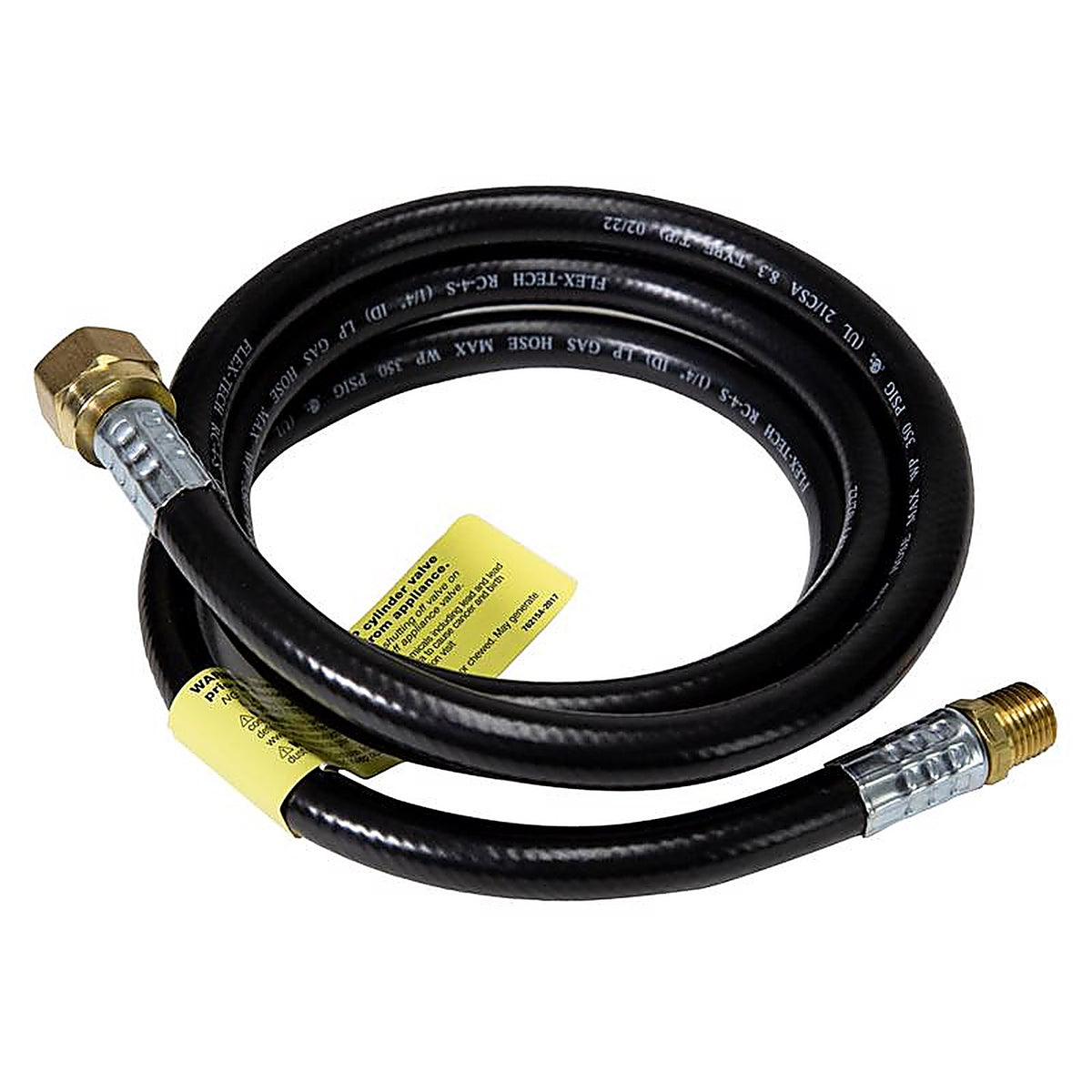 Mr. Heater - F273707 - 1/4 in. D X 3/8 in. D X 5 ft. L Brass/Plastic FPT x MPT Hose Assembly