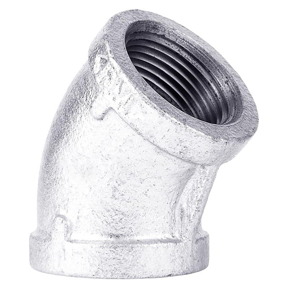 STZ Industries - 311UE45-1 - 1 in. FIP each X 1 in. D FIP Galvanized Malleable Iron 45 Degree Elbow