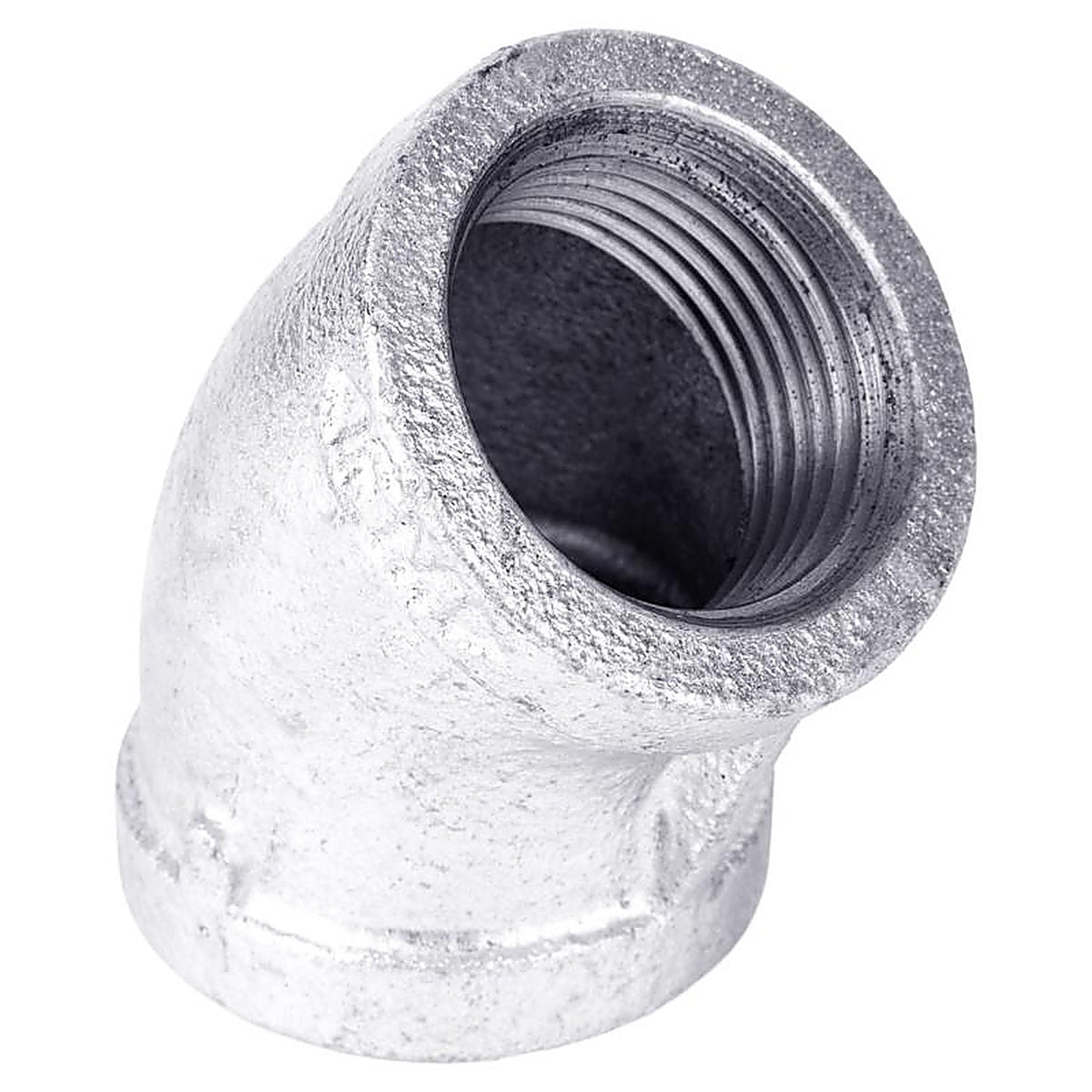 STZ Industries - 311UE45-1 - 1 in. FIP each X 1 in. D FIP Galvanized Malleable Iron 45 Degree Elbow