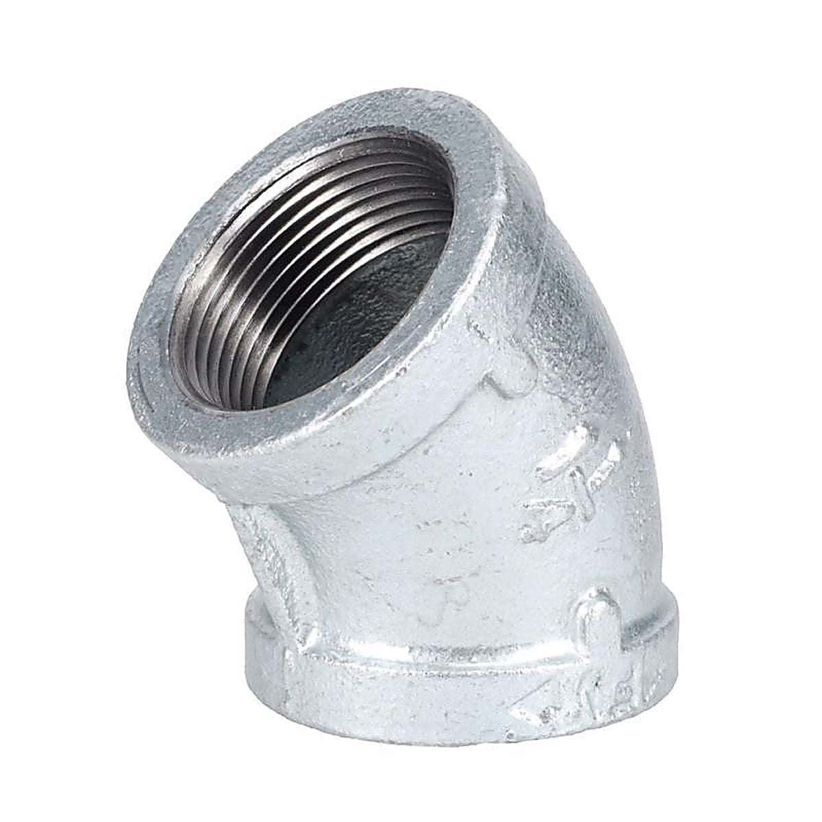 STZ Industries - 311UE45-114 - 1-1/4 in. FIP each X 1-1/4 in. D FIP Galvanized Malleable Iron 45 Degree Elbow