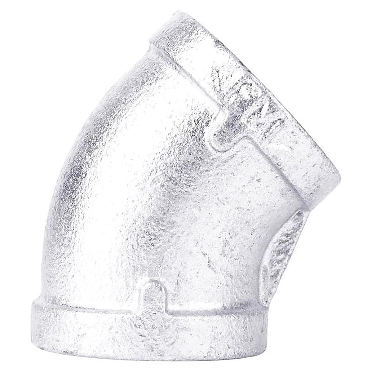 STZ Industries - 311UE45-112 - 1-1/2 in. FIP each X 1-1/2 in. D FIP Galvanized Malleable Iron 45 Degree Elbow