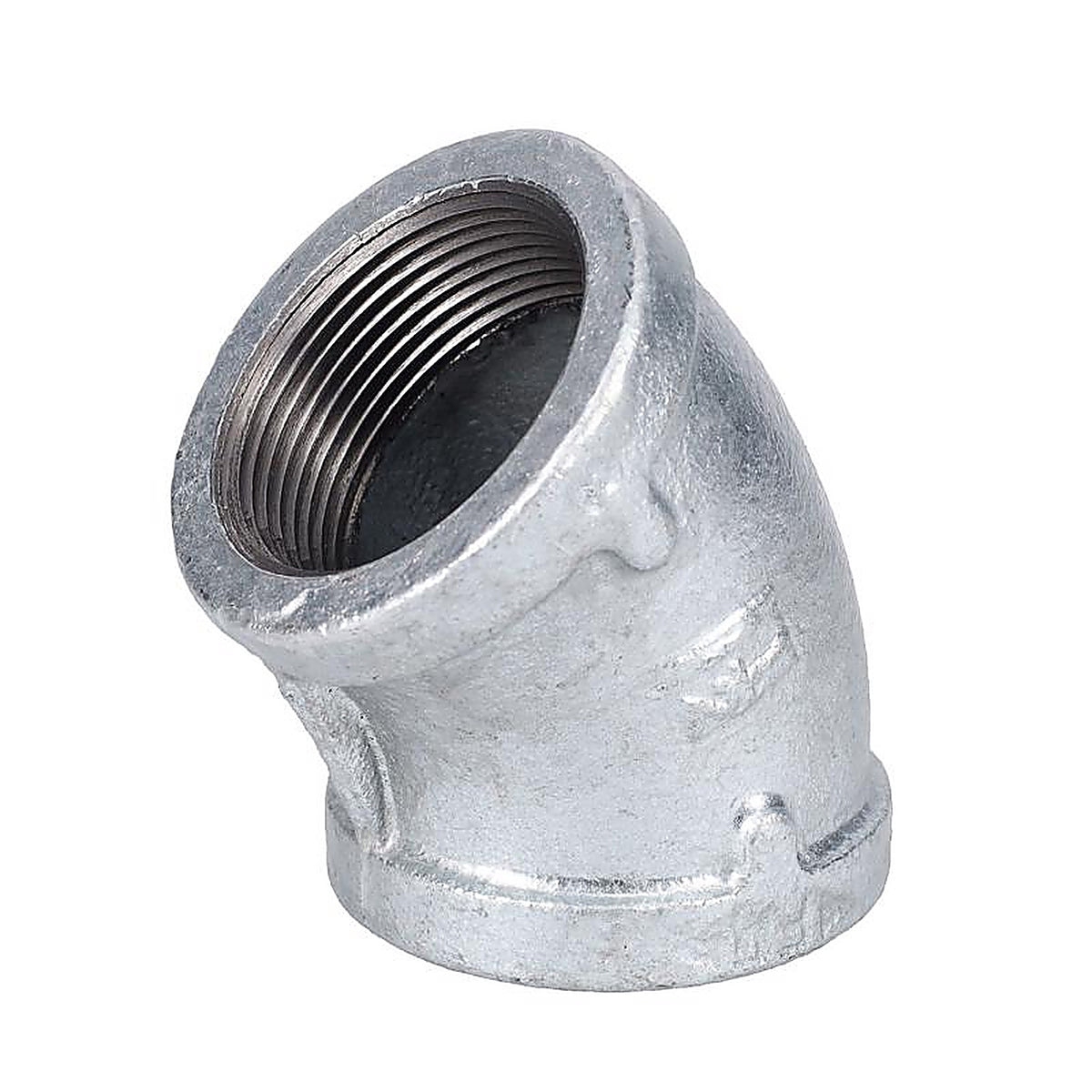 STZ Industries - 311UE45-112 - 1-1/2 in. FIP each X 1-1/2 in. D FIP Galvanized Malleable Iron 45 Degree Elbow