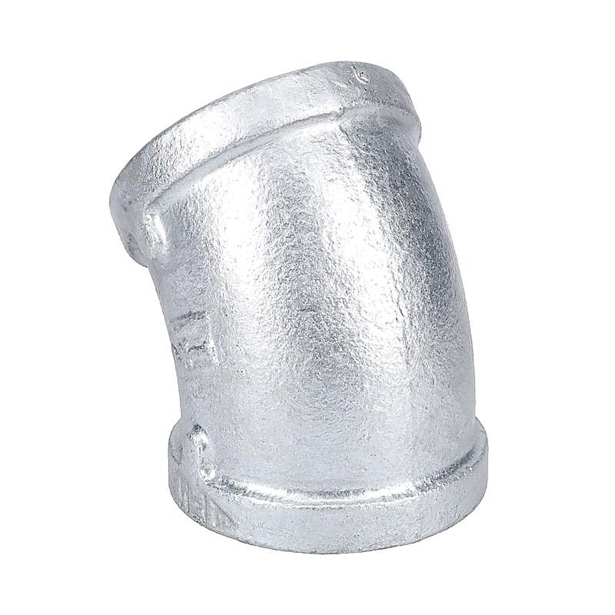 STZ Industries - 311UE45-112 - 1-1/2 in. FIP each X 1-1/2 in. D FIP Galvanized Malleable Iron 45 Degree Elbow