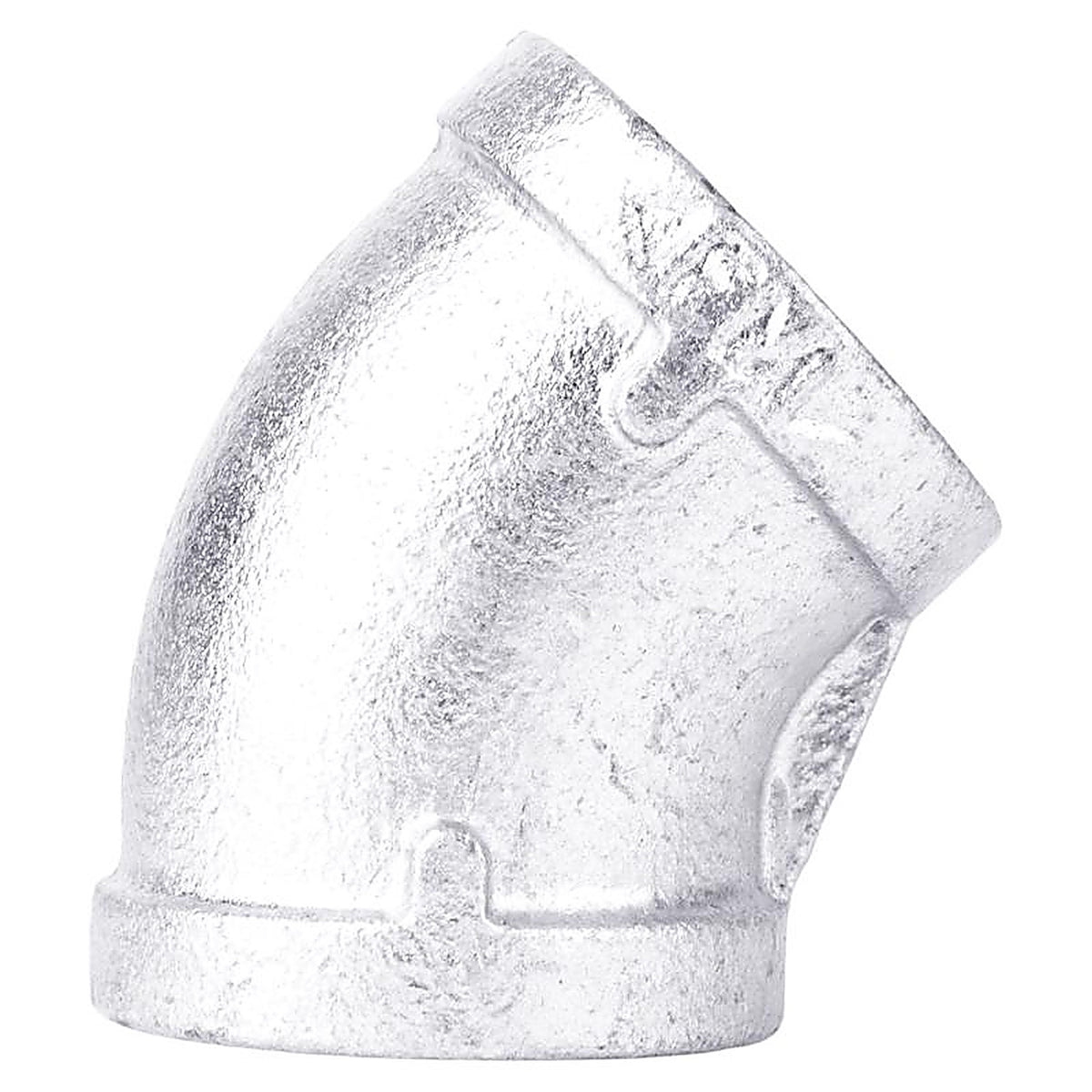 STZ Industries - 311UE45-2 - 2 in. FIP each X 2 in. D FIP Galvanized Malleable Iron 45 Degree Elbow