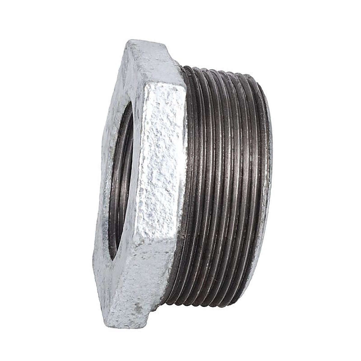 STZ Industries - 311UB-2114 - 2 in. MIP each X 1-1/4 in. D FIP Galvanized Malleable Iron Hex Bushing