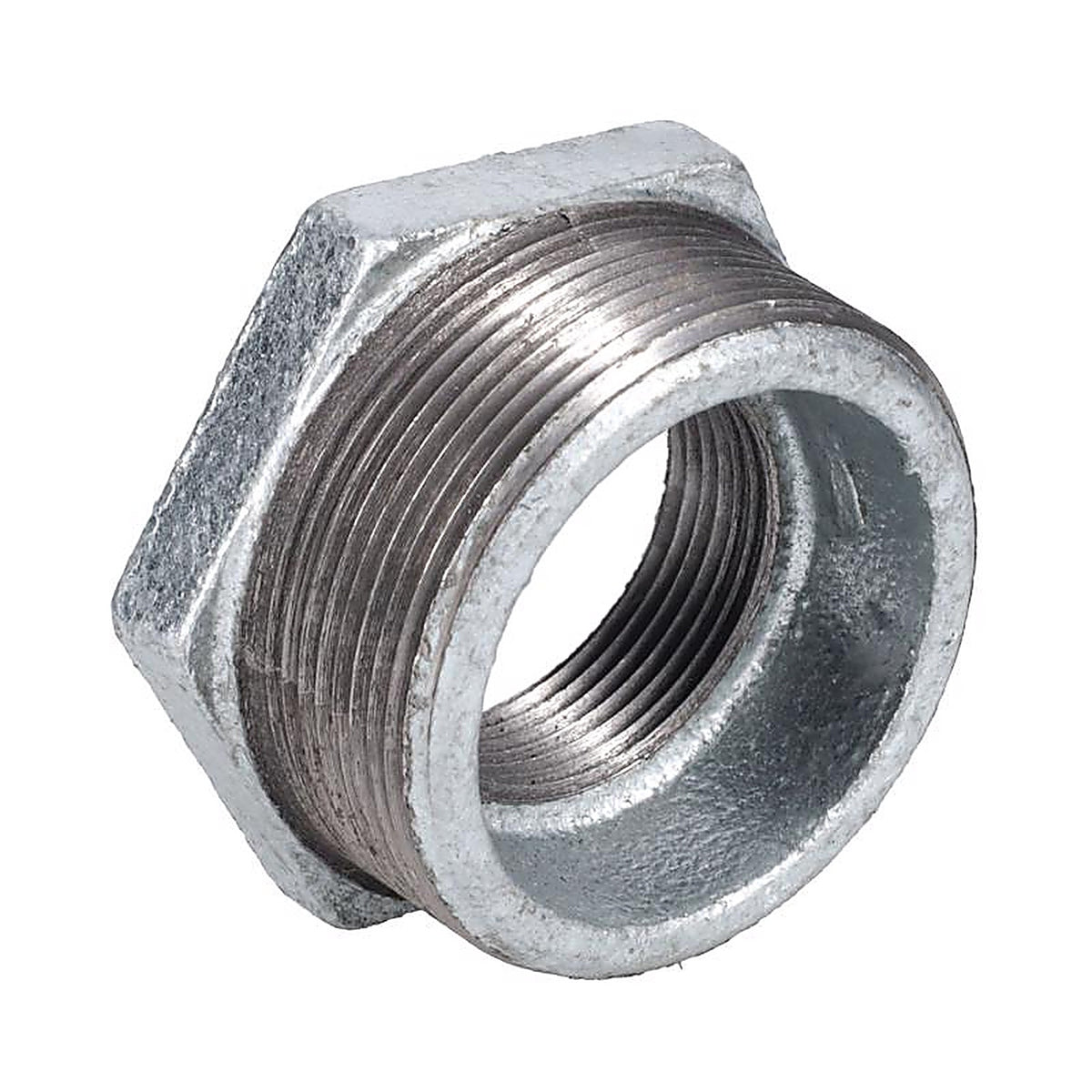 STZ Industries - 311UB-2114 - 2 in. MIP each X 1-1/4 in. D FIP Galvanized Malleable Iron Hex Bushing