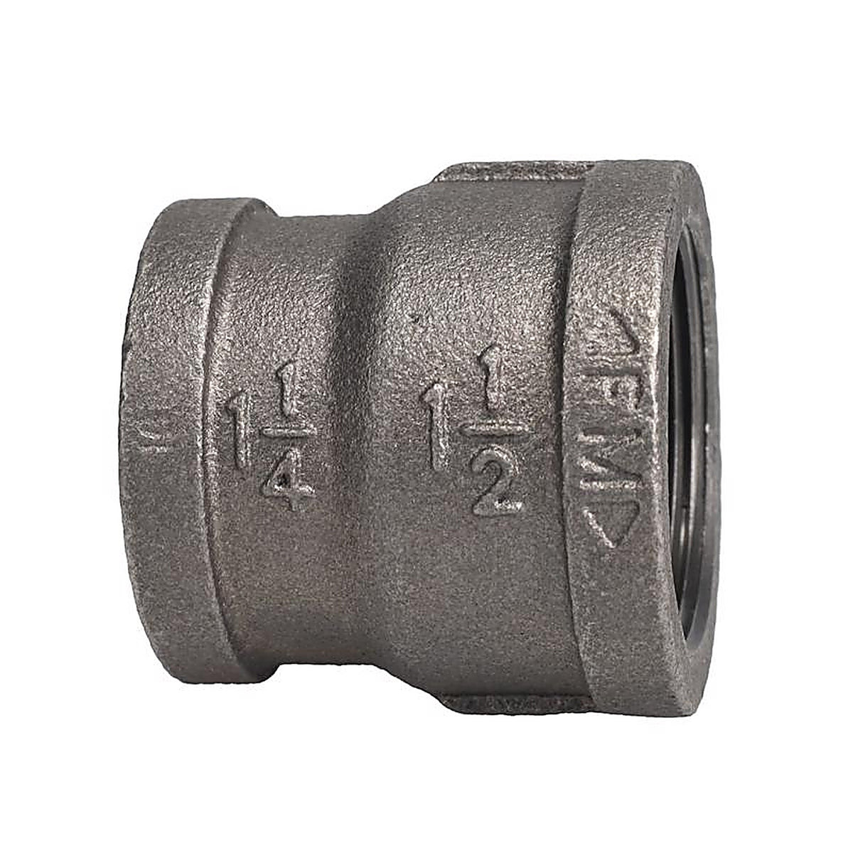 STZ Industries - 310RC-112114 - 1-1/2 in. FIP each X 1-1/4 in. D FIP Black Malleable Iron Reducing Coupling