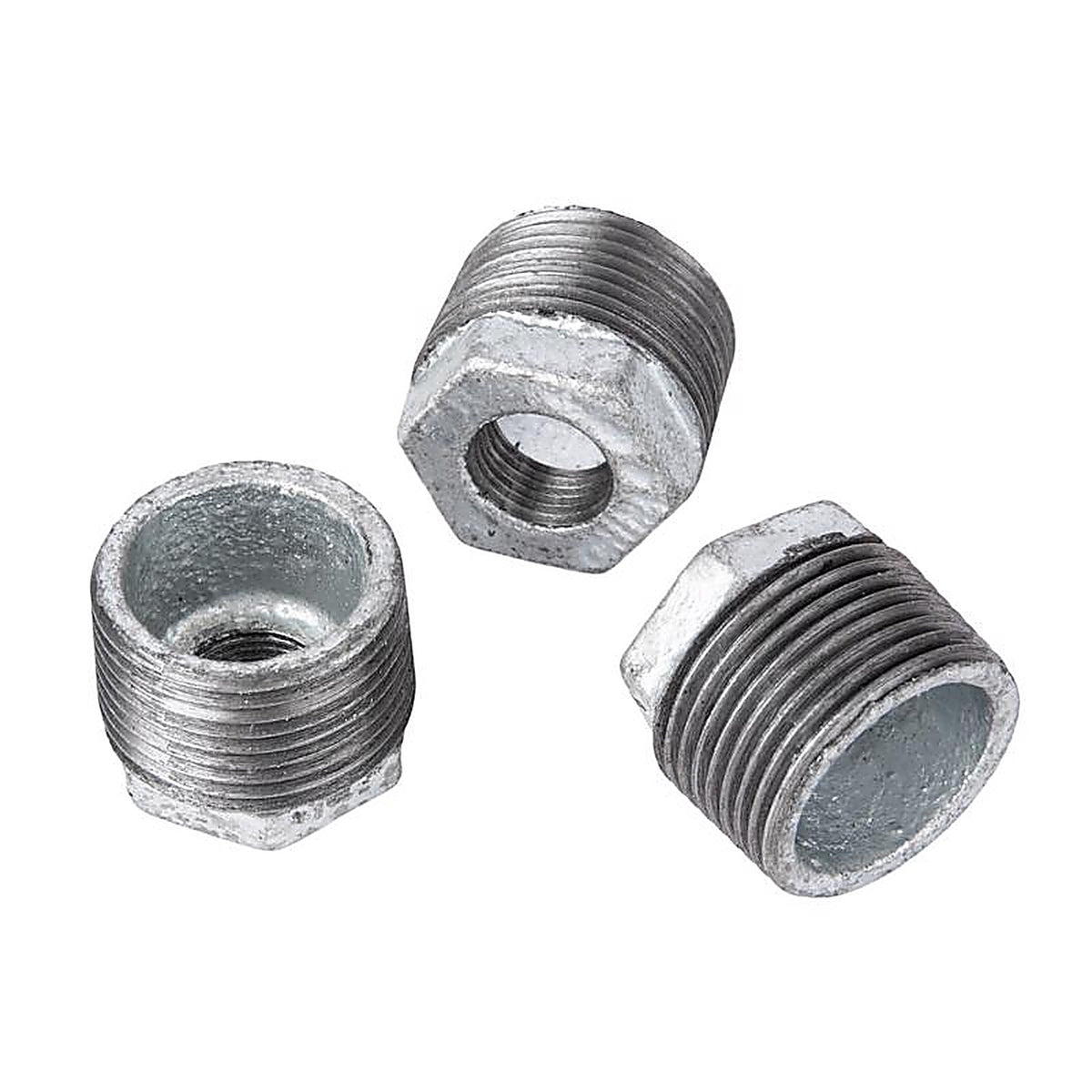 STZ Industries - 311UB-138 - 1 in. MIP each X 3/8 in. D FIP Galvanized Malleable Iron Hex Bushing