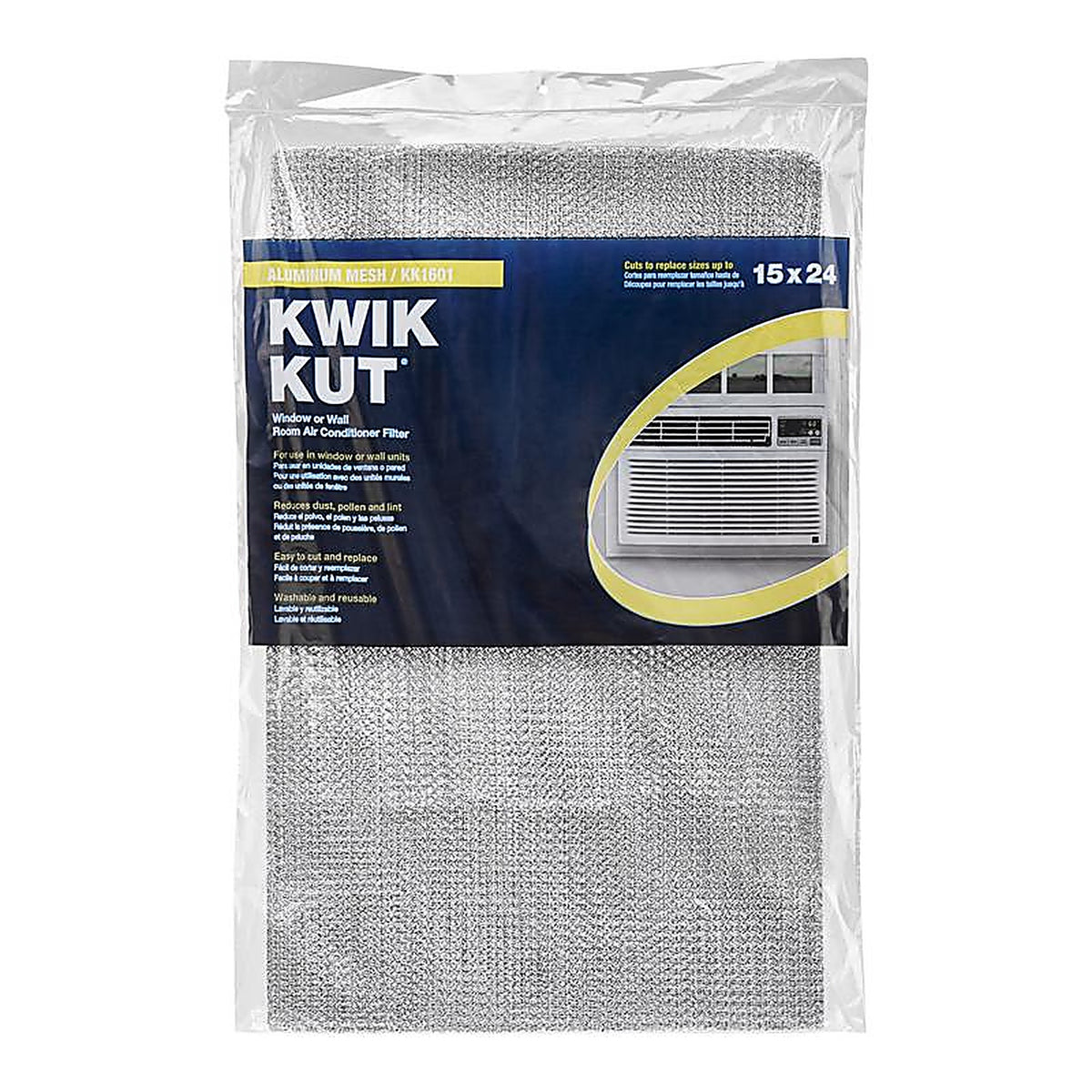 AAF Flanders - KK1601 - NaturalAire 15 in. W x 24 in. H x 1/4 in. D 4 MERV Air Conditioner Filter