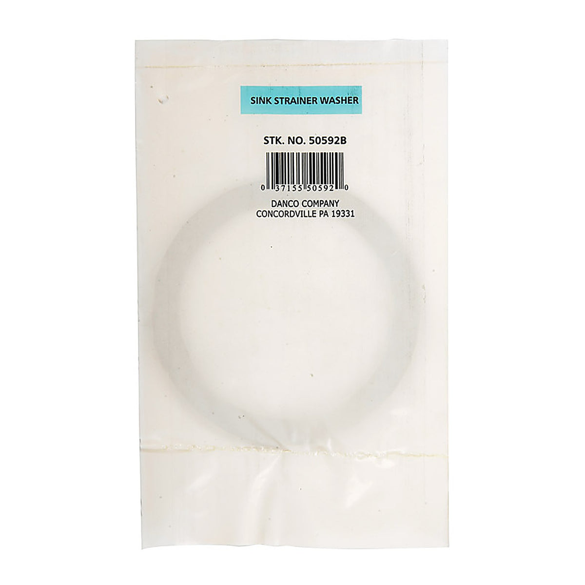 Danco - 50592B - 4-3/8 in. D Brass Basket Strainer Washer Brown