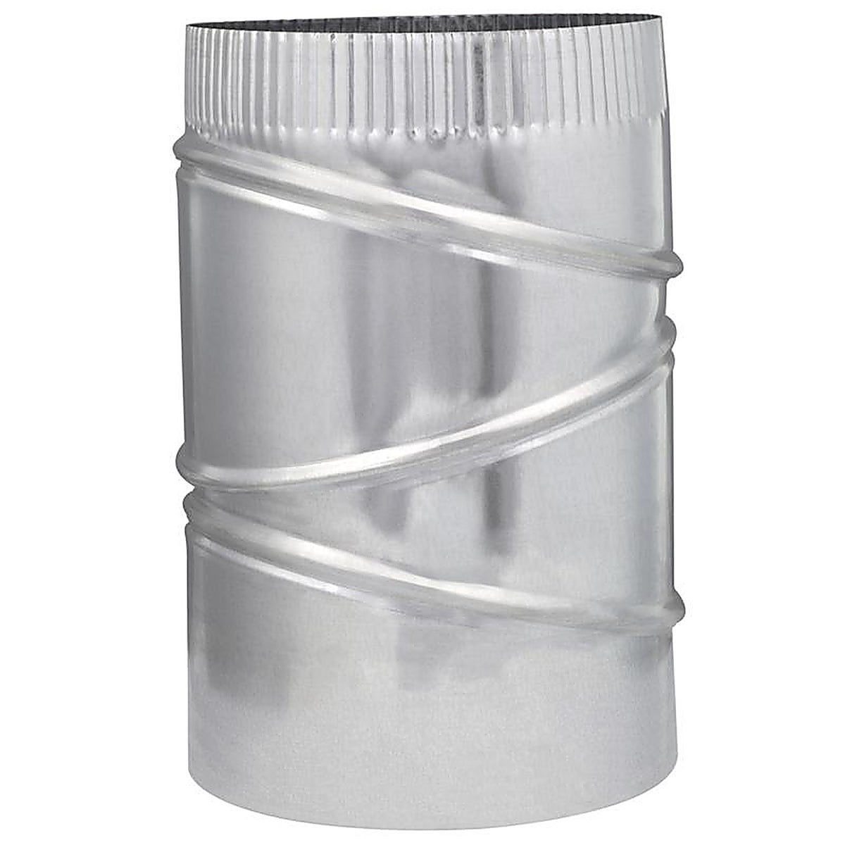 Imperial - GV0299-C - 7 in. D X 7 in. D Adjustable 90 deg Galvanized Steel Furnace Pipe Elbow