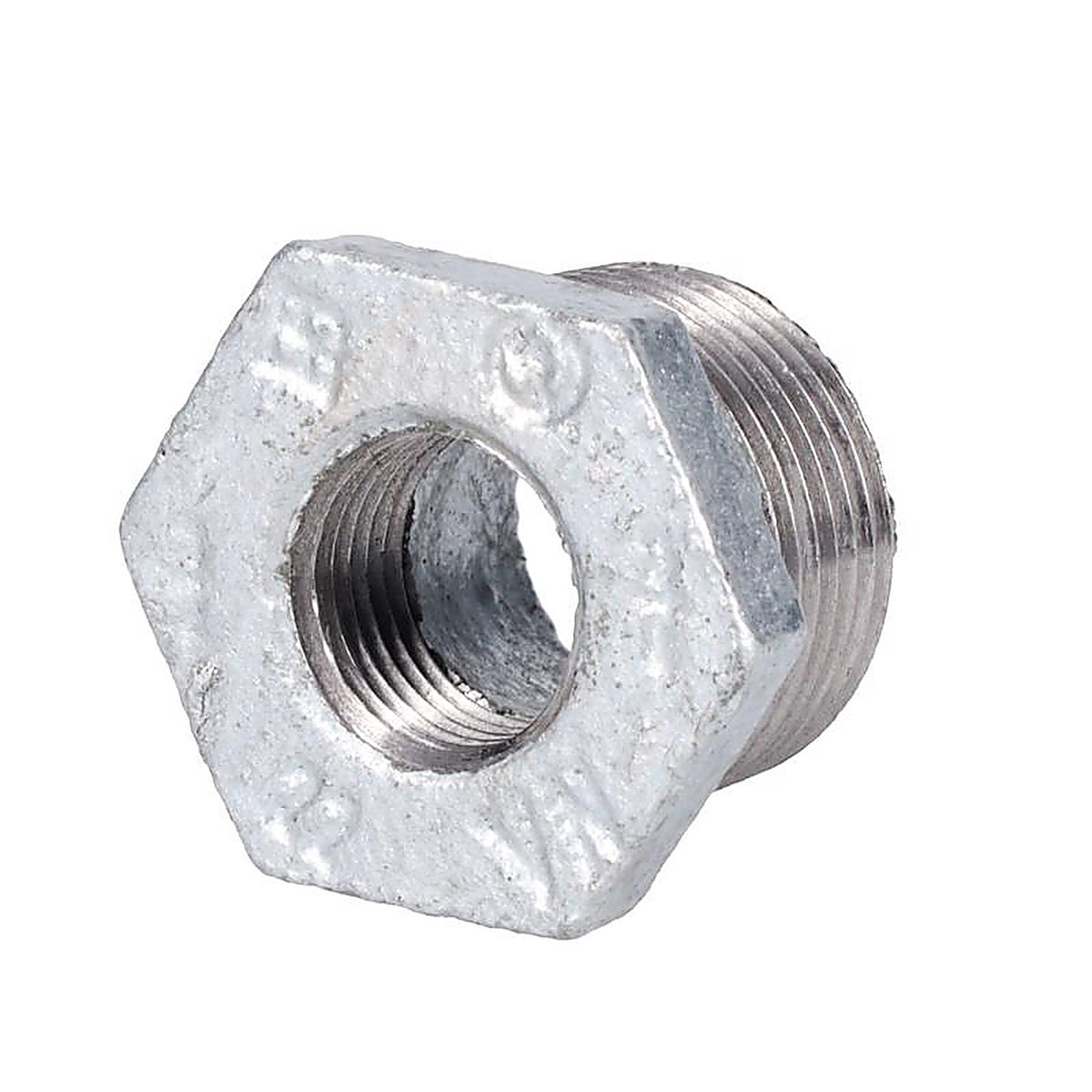 STZ Industries - 311UB-3438 - 3/4 in. MIP each X 3/8 in. D FIP Galvanized Malleable Iron Hex Bushing
