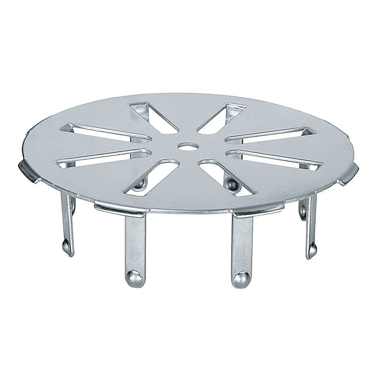 Sioux Chief - 847-4PK1 - Gripper 4 in. Chrome Round Stainless Steel Floor Drain Cover