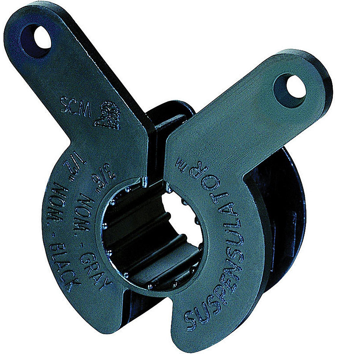 Sioux Chief - 558-E2PK2 - Suspensulator 1/2 in. Black Plastic Suspension Pipe Clamps