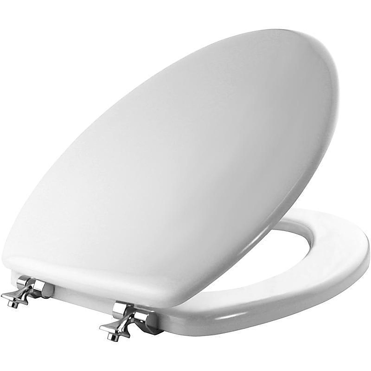 Bemis - 144CP-000 - Mayfair Elongated White Molded Wood Toilet Seat
