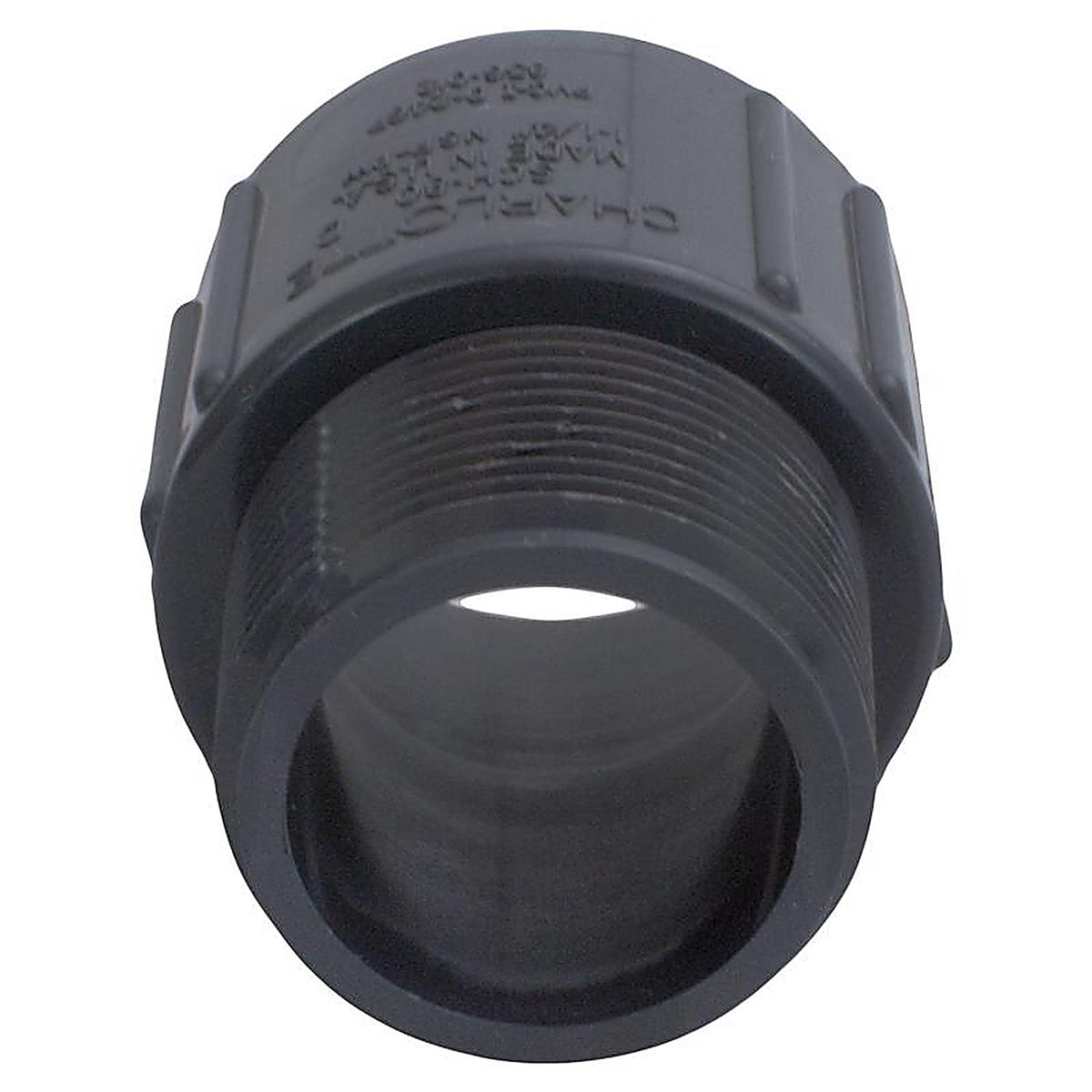 Charlotte Pipe - PVC081091200 - 1-1/4 in. Slip x 1-1/4 in. Dia. MPT PVC Adapter