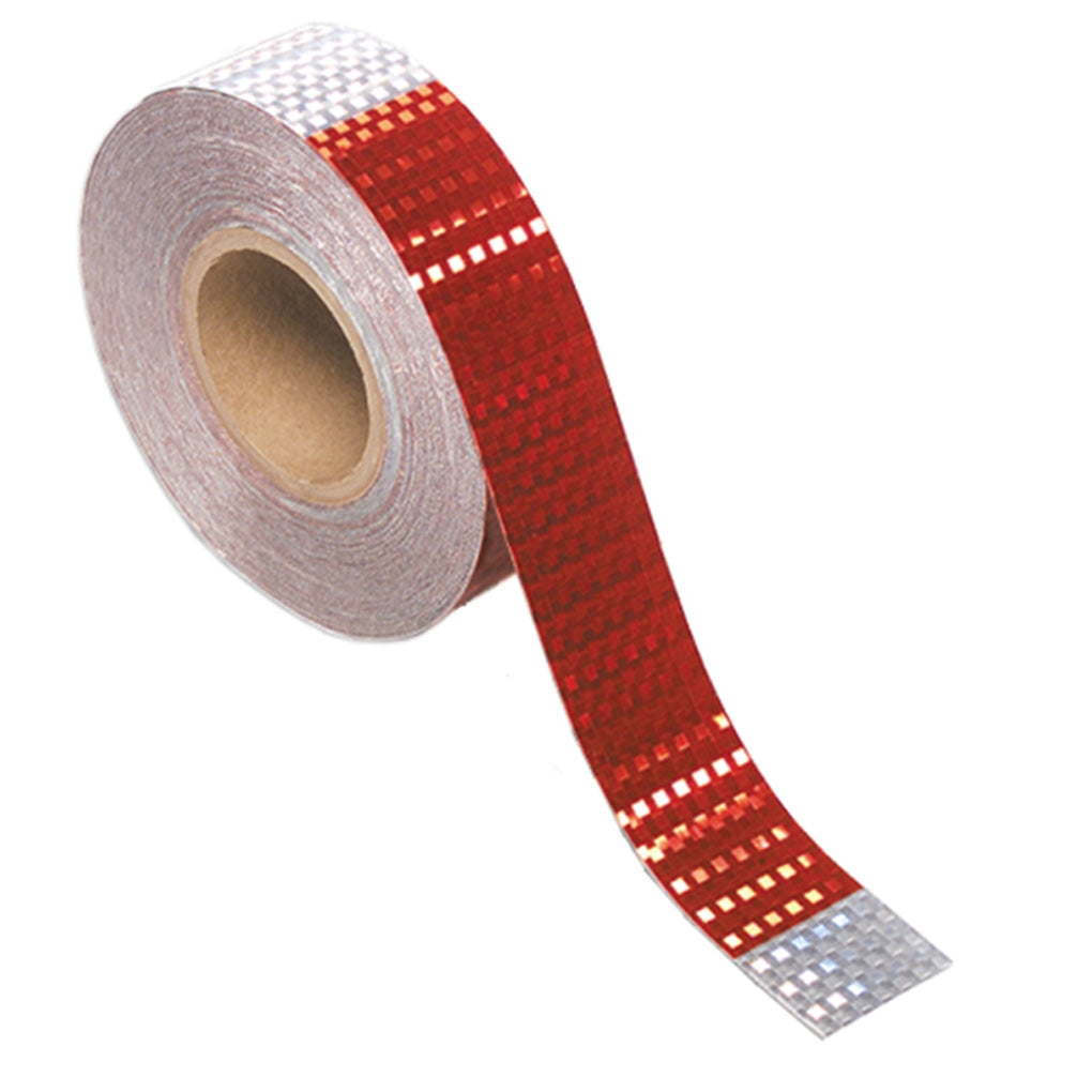 Grote - 41160 - Silver/Red Conspicuity Tape