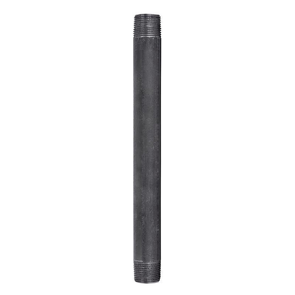 STZ Industries - 302U34X10 - 3/4 in. MIP each X 3/4 in. D MIP Black Steel 10 in. L Nipple