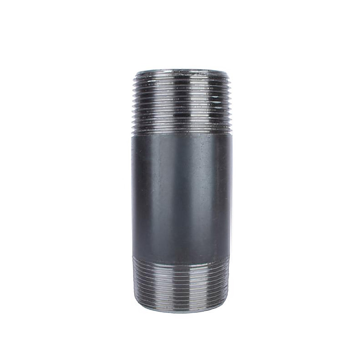 STZ Industries - 300U114X5 - 1-1/4 in. MIP each X 1-1/4 in. D MIP Black Steel 5 in. L Nipple