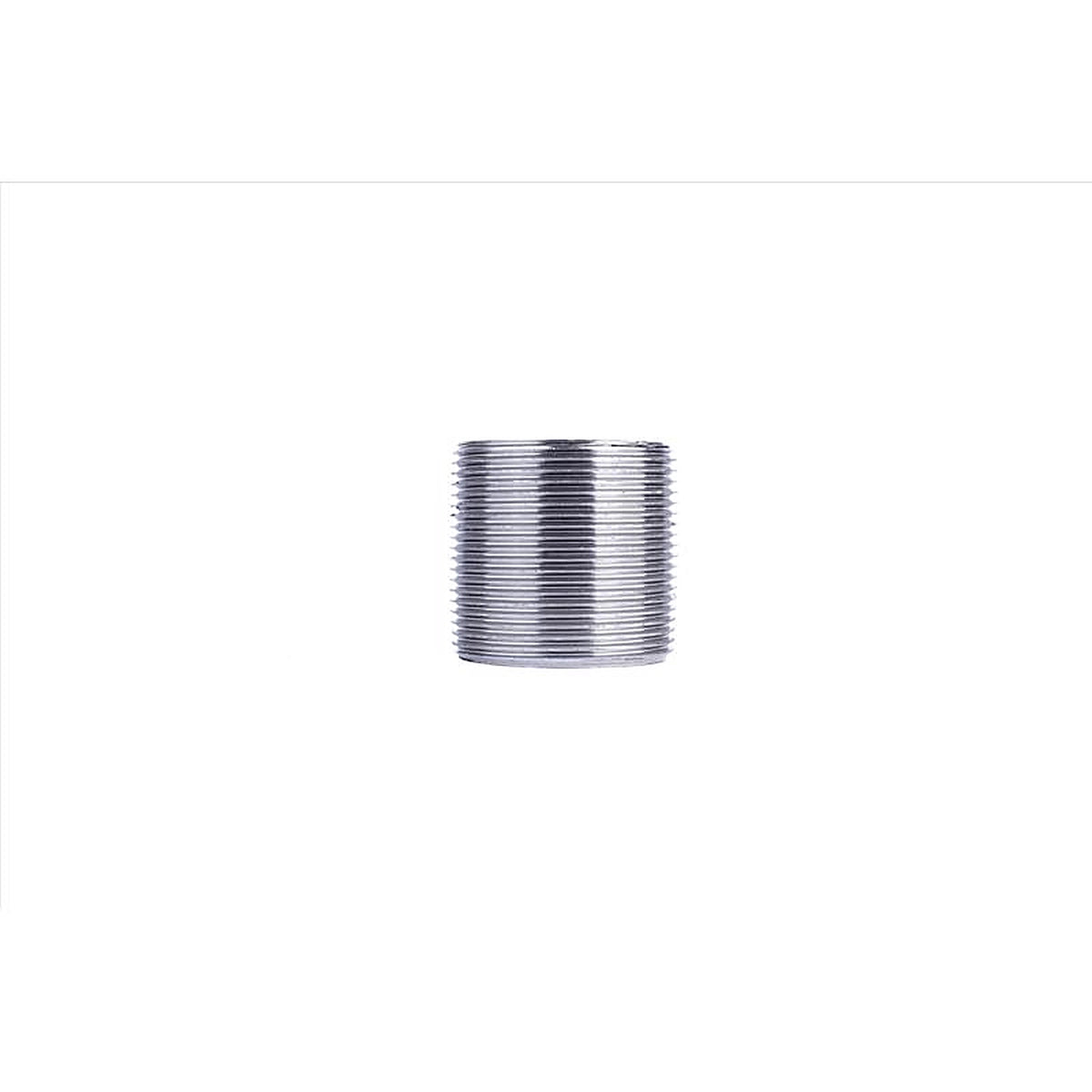 STZ Industries - 300U112XCL - 1-1/2 in. MIP each X 1-1/2 in. D MIP Black Steel Close Nipple