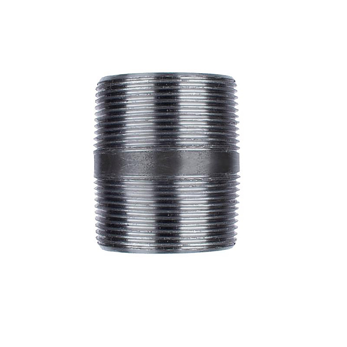 STZ Industries - 300U112X2 - 1-1/2 in. MIP each X 1-1/2 in. D MIP Black Steel 2 in. L Nipple