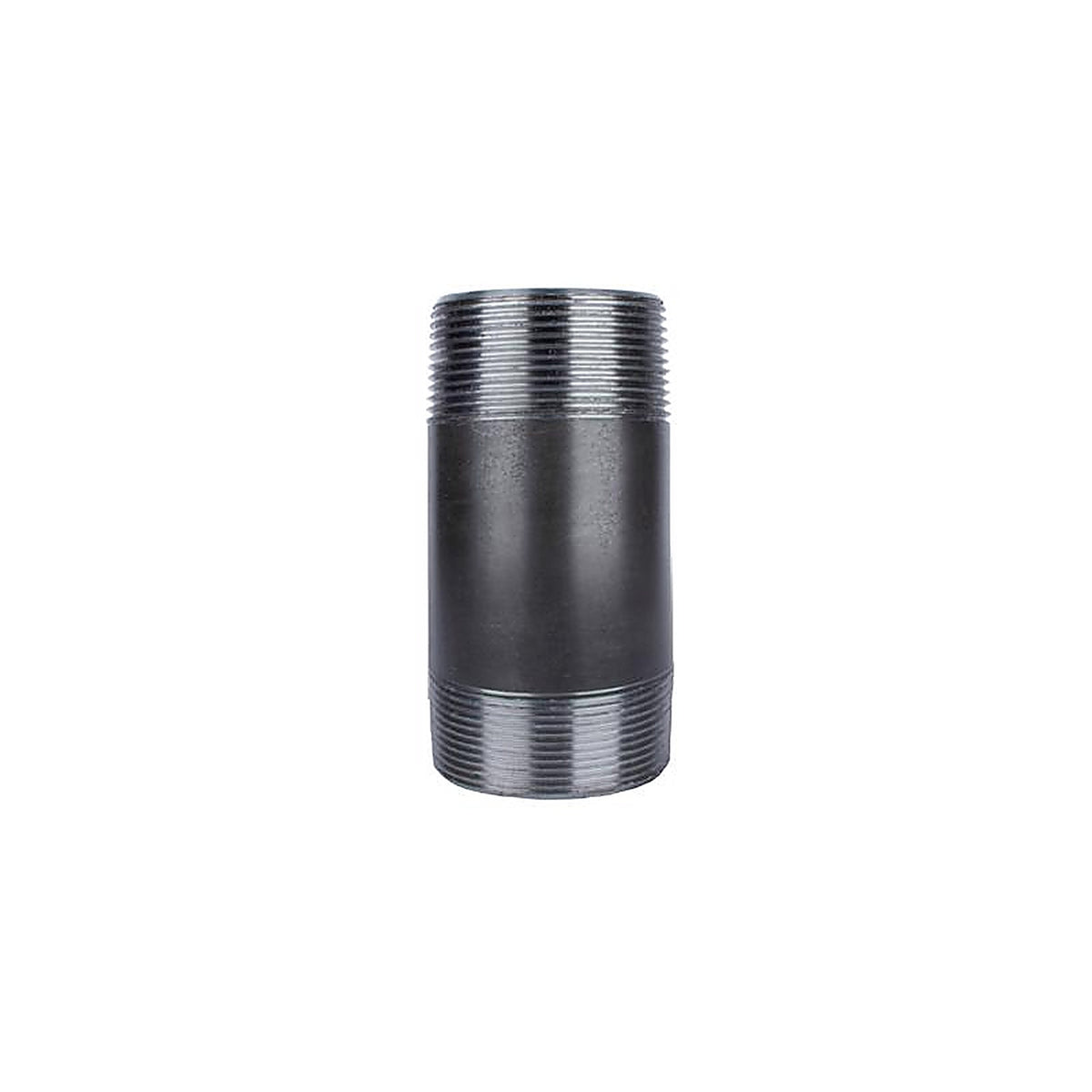 STZ Industries - 300U112X212 - 1-1/2 in. MIP each X 1-1/2 in. D MIP Black Steel 2-1/2 in. L Nipple