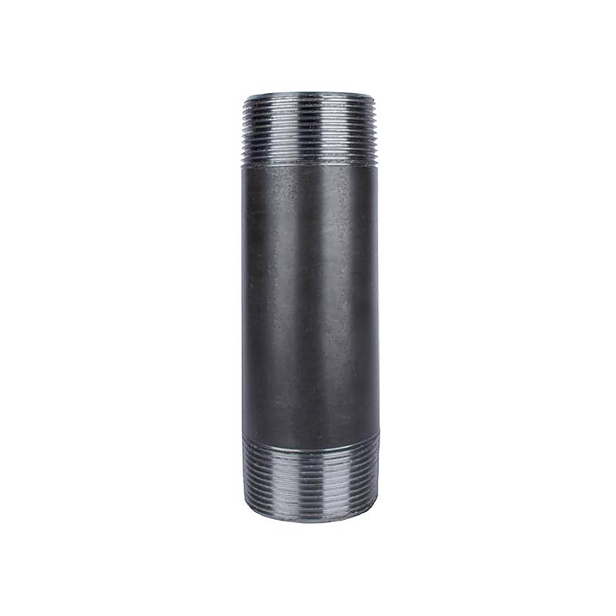 STZ Industries - 300U112X6 - 1-1/2 in. MIP each X 1-1/2 in. D MIP Black Steel 6 in. L Nipple