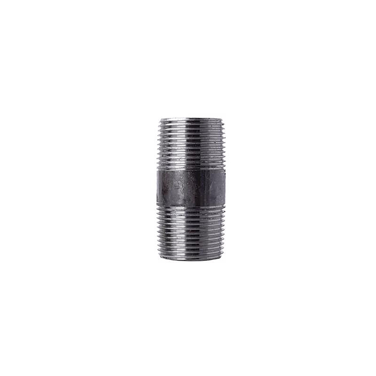 STZ Industries - 300U2X212 - 2 in. MIP each X 2 in. D MIP Black Steel 2-1/2 in. L Nipple