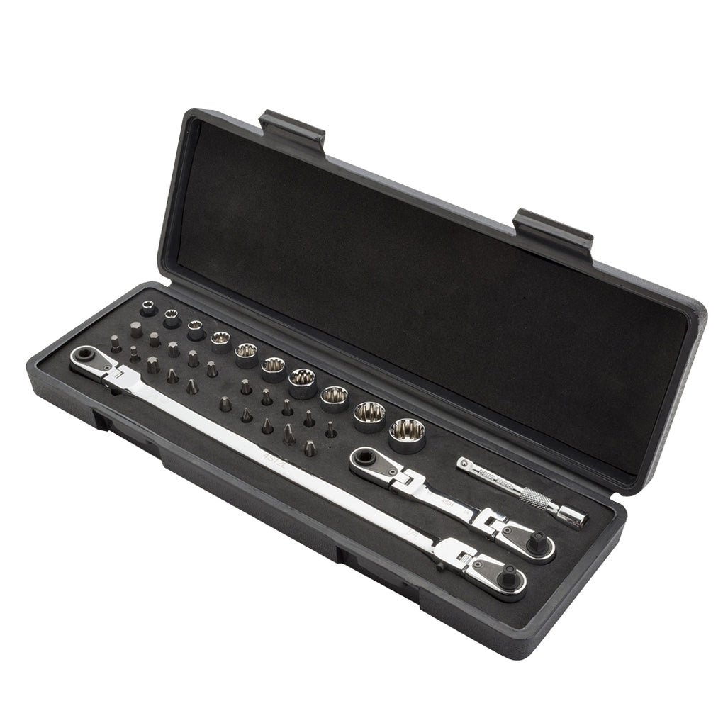 E-Z Red - 412SS - 33-Pc. 1/4 in. Drive Stick Combo Socket Bit Set