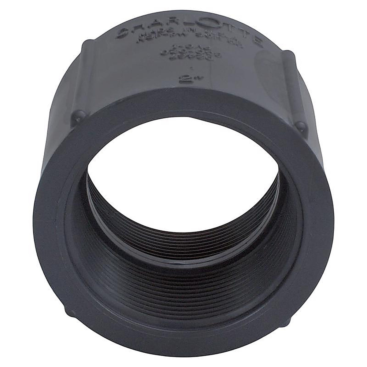 Charlotte Pipe - PVC081022000 - Schedule 80 2 in. FPT x 2 in. Dia. FPT PVC Coupling