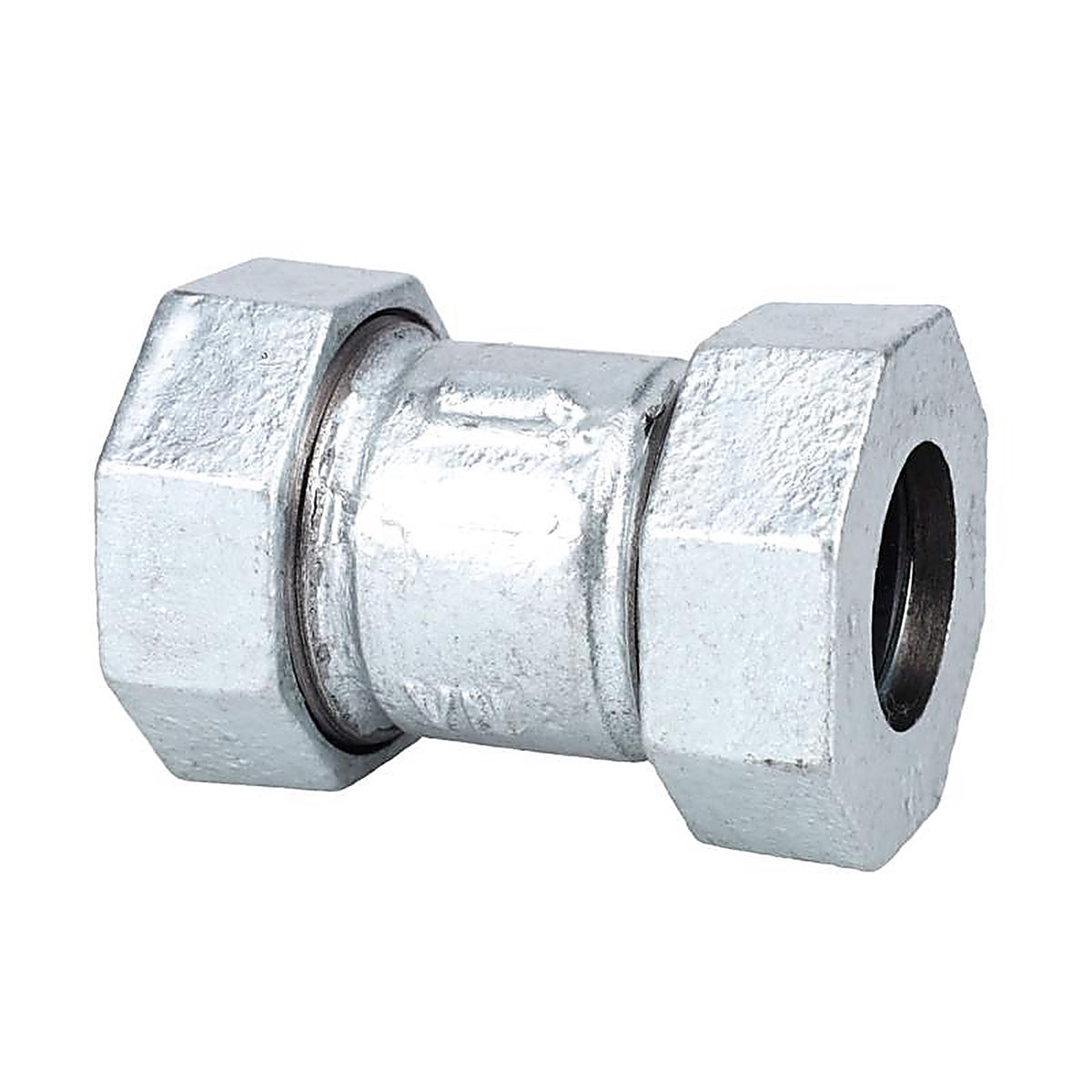 STZ Industries - 311CCL-34 - 3/4 in. Compression X 3/4 in. D Compression Galvanized Malleable Iron 3 in. L Couplin